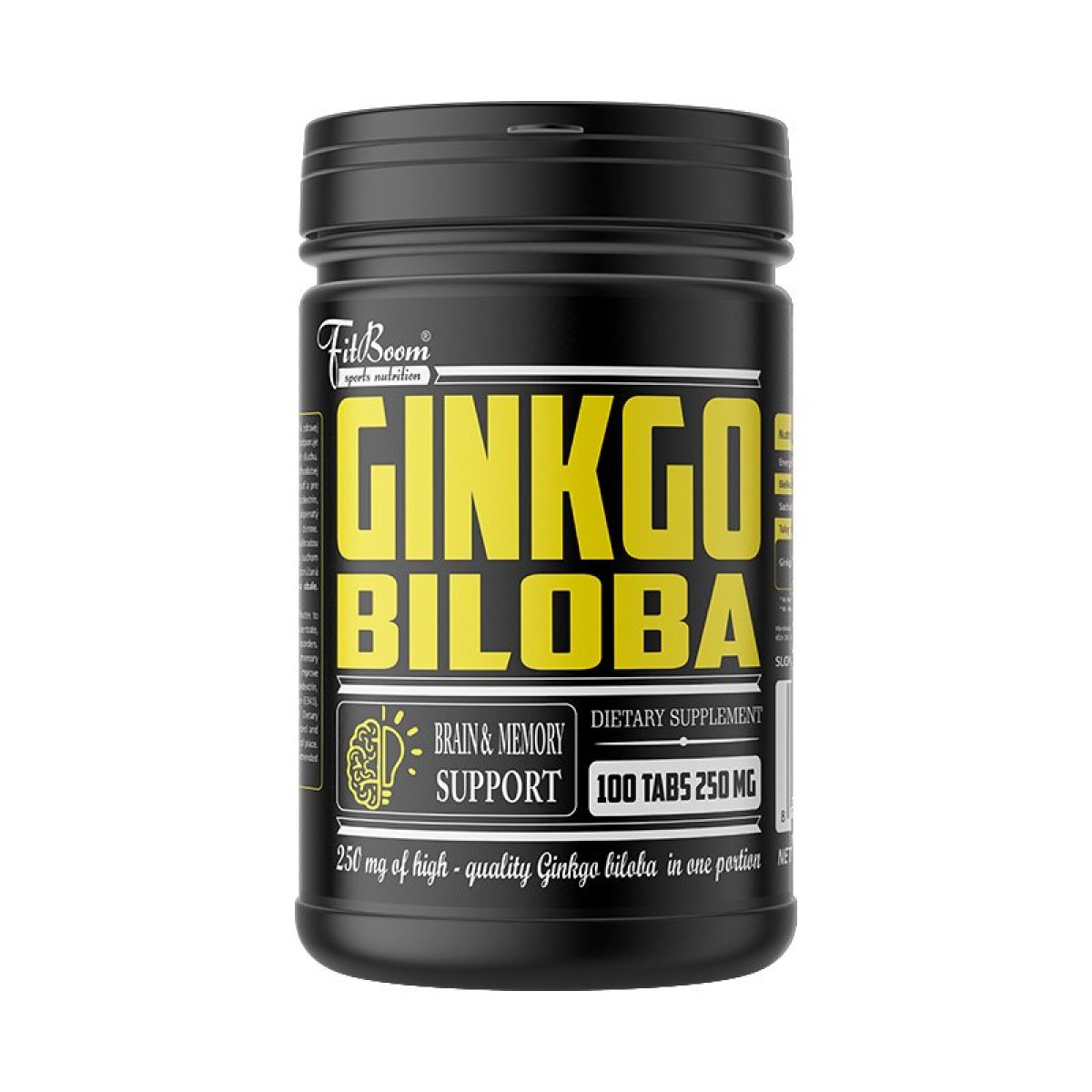 Ginkgo Biloba - FitBoom 100 tbl. · záber 1
