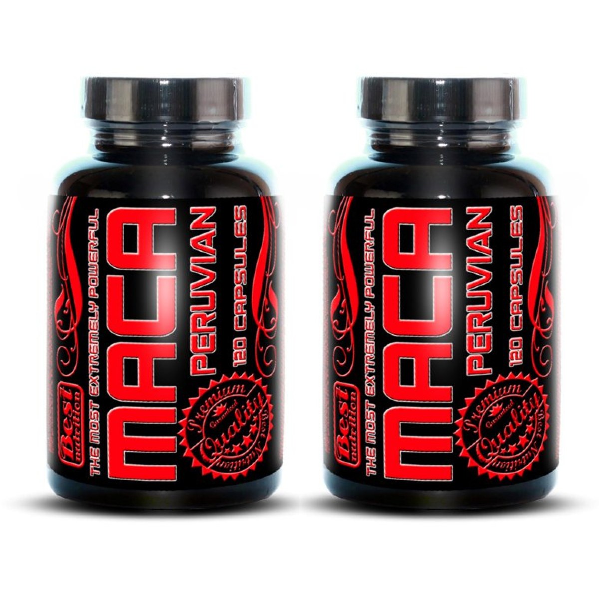 1+1 Zadarmo: Maca Peruvian od Best Nutrition 120 kaps. + 120 kaps. · záber 1