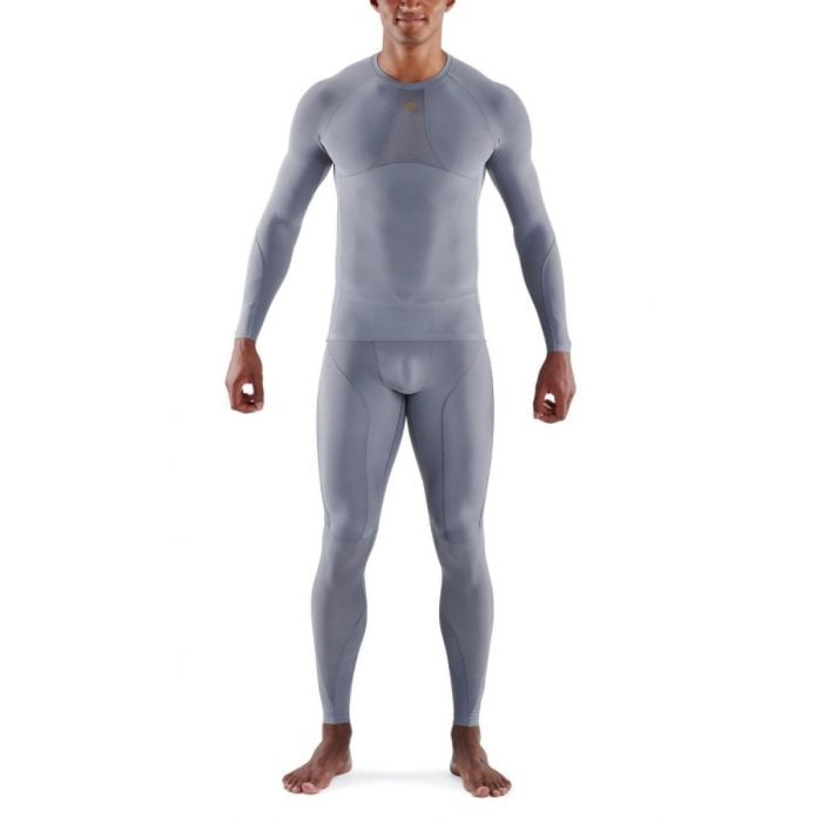 SKINS Kompresné tričko Long Sleeve Series-5 Grey S · záber 1