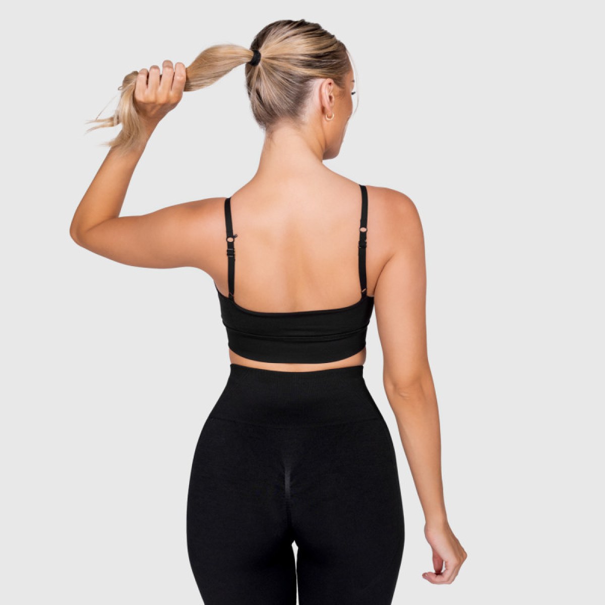 Športová podprsenka Iron Aesthetics Inspire, čierna · záber 3