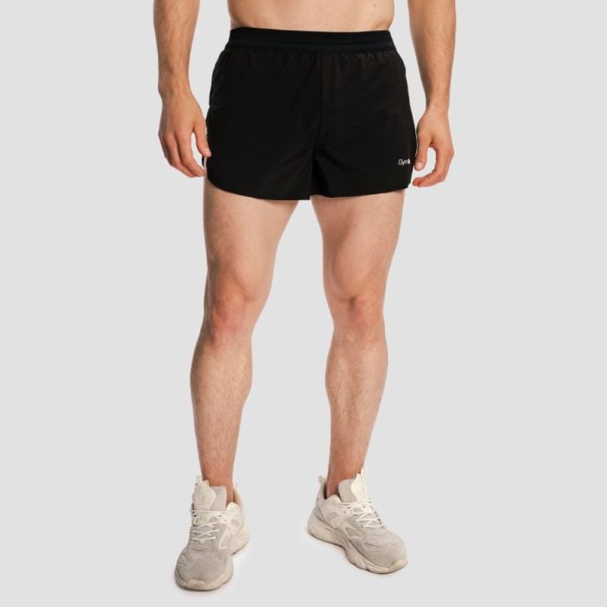 GymBeam Pánske bežecké šortky 2in1 Pulse X Black M · záber 1