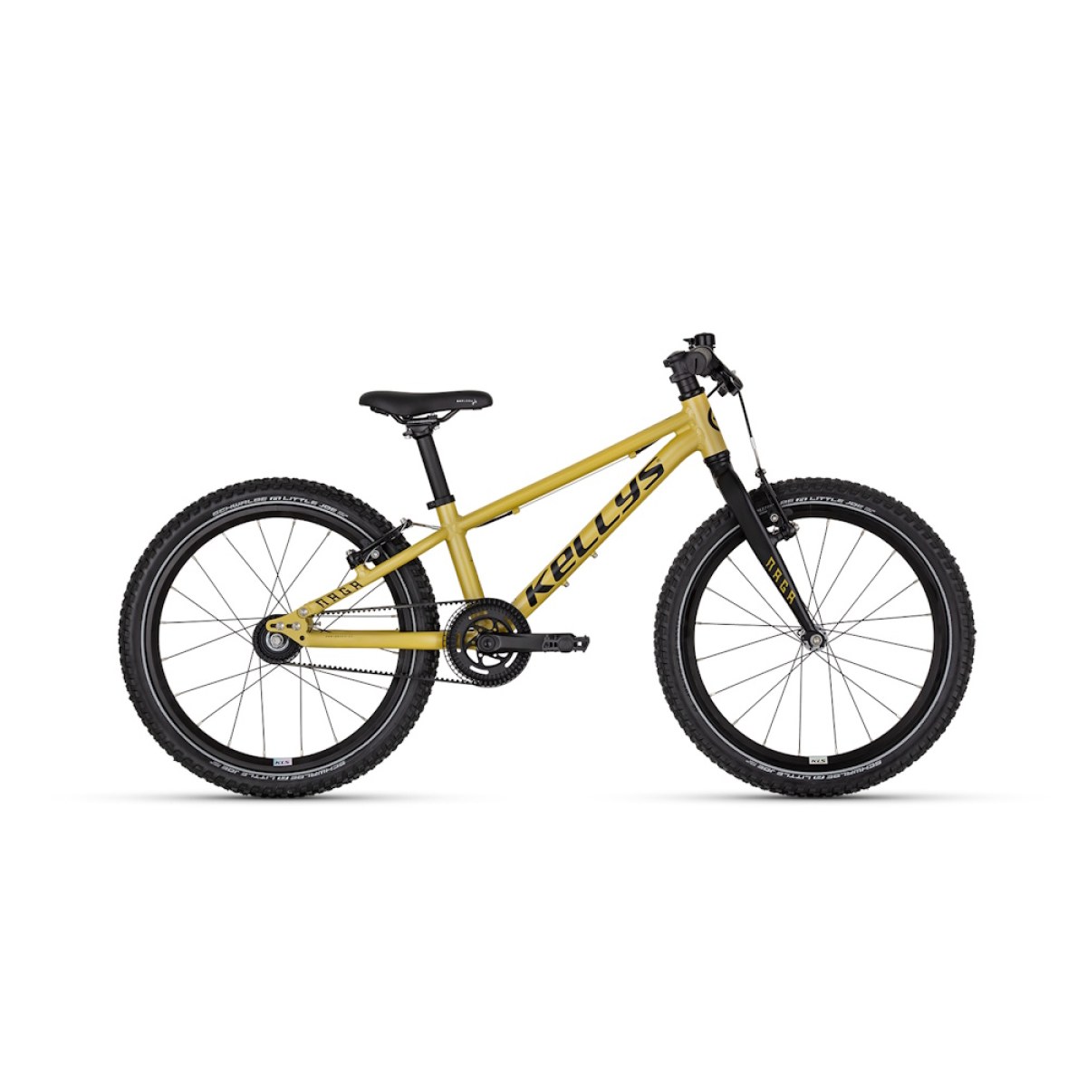 Kellys NAGA AIR BELT 20" - model 2026 Yellow - 9" (115-135 cm) · záber 1
