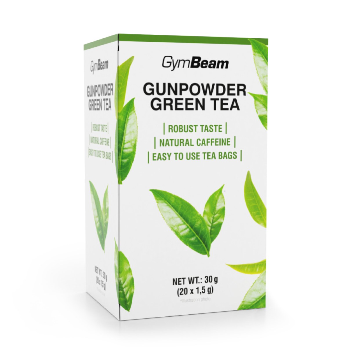 GymBeam Gunpowder zelený čaj · záber 1
