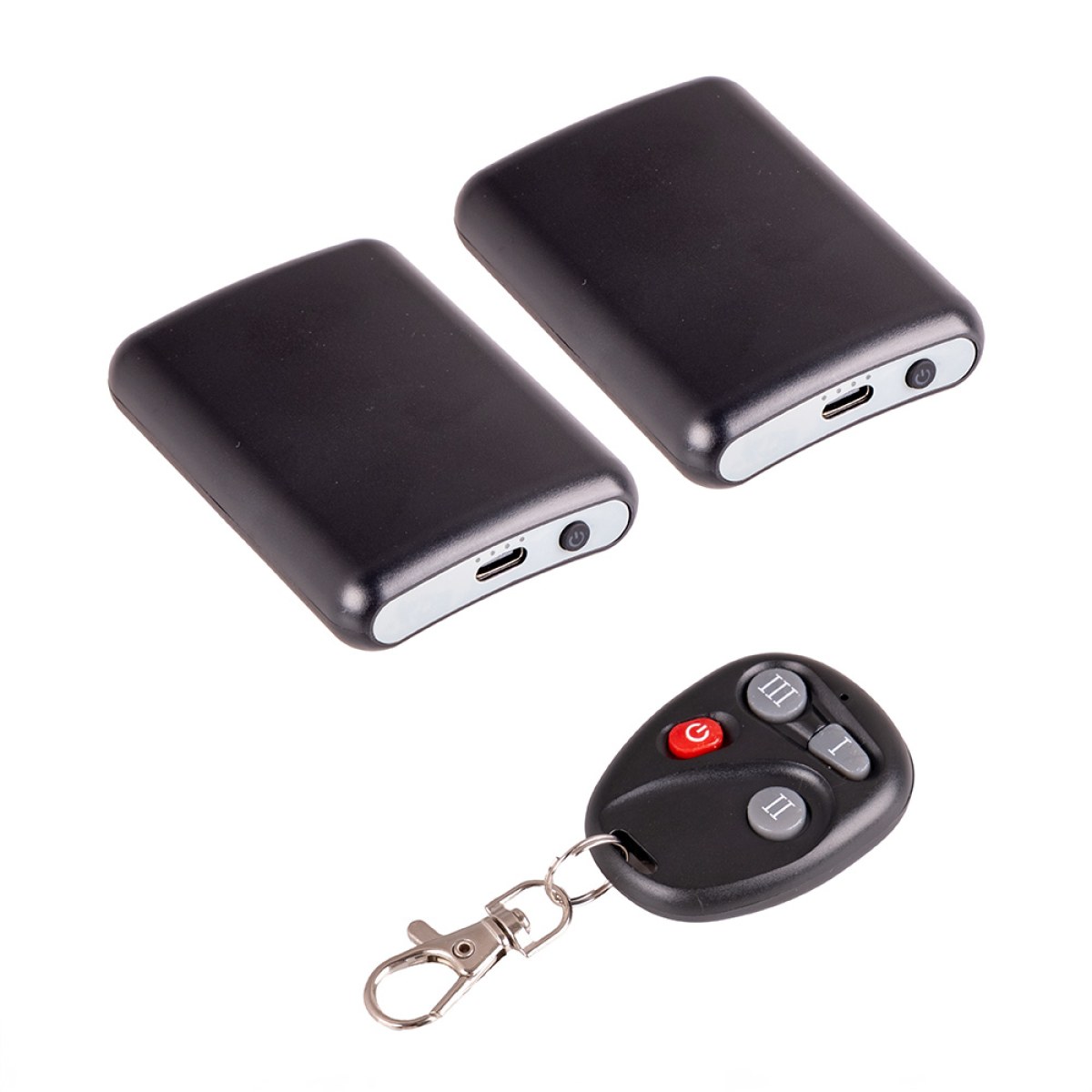 Vyhrievané podkolienky W-TEC Tarviso 2x5000 mAh - Veľkosť: 35-41 | Farba: Modrá · záber 5
