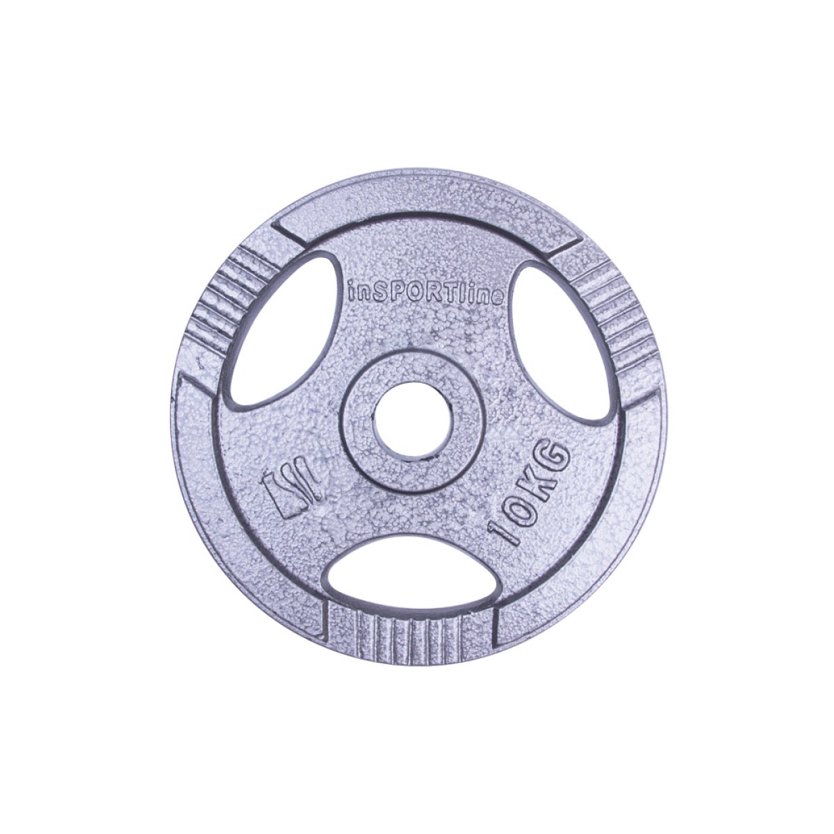Liatinový kotúč inSPORTline Hamerton 10 kg 30 mm · záber 2