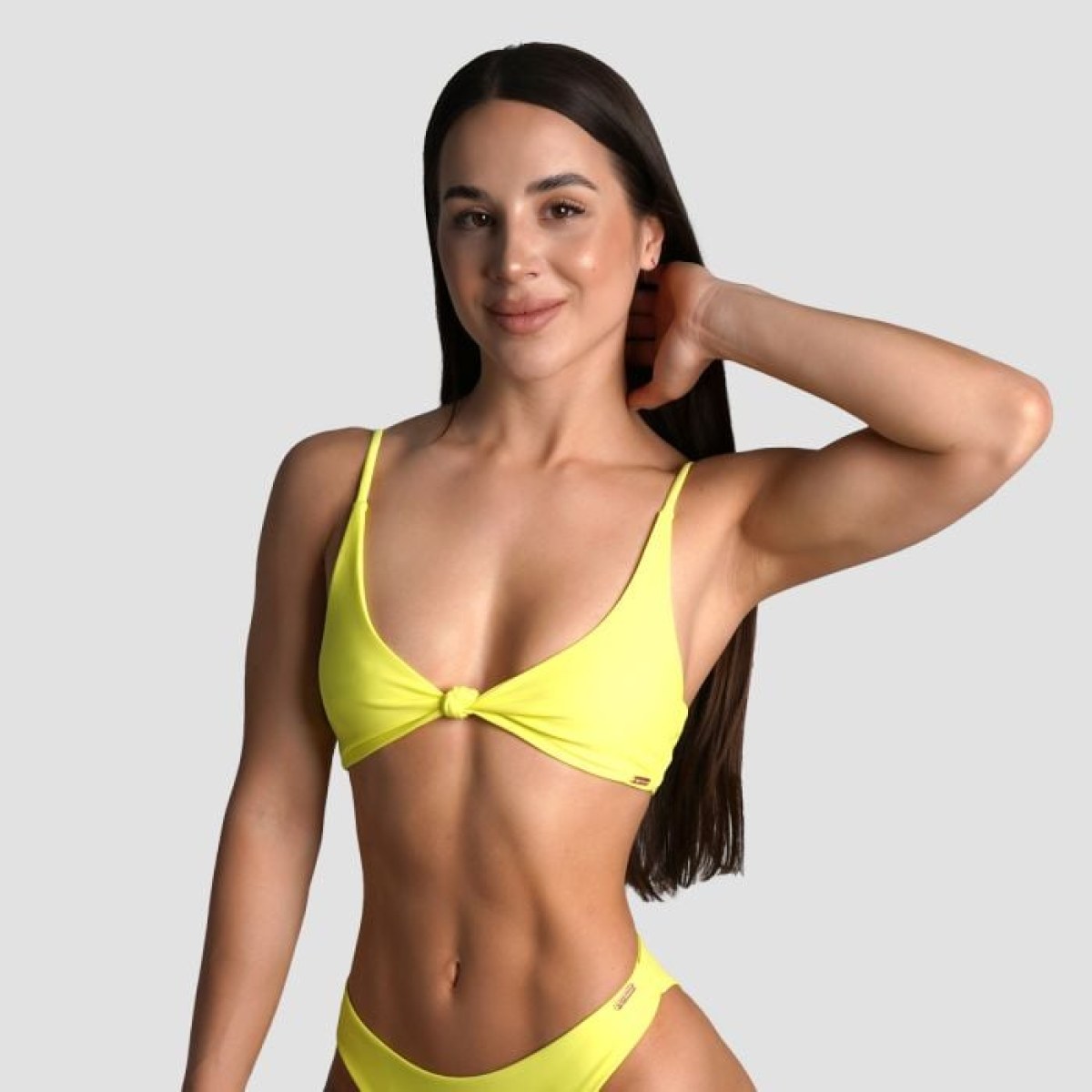 GymBeam Vrchný diel plaviek CURACAO Lime SS · záber 1