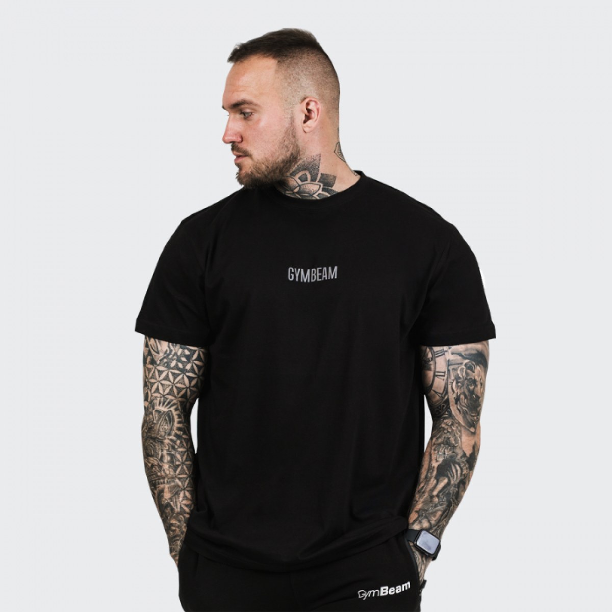 GymBeam Tričko FIT Black L · záber 1