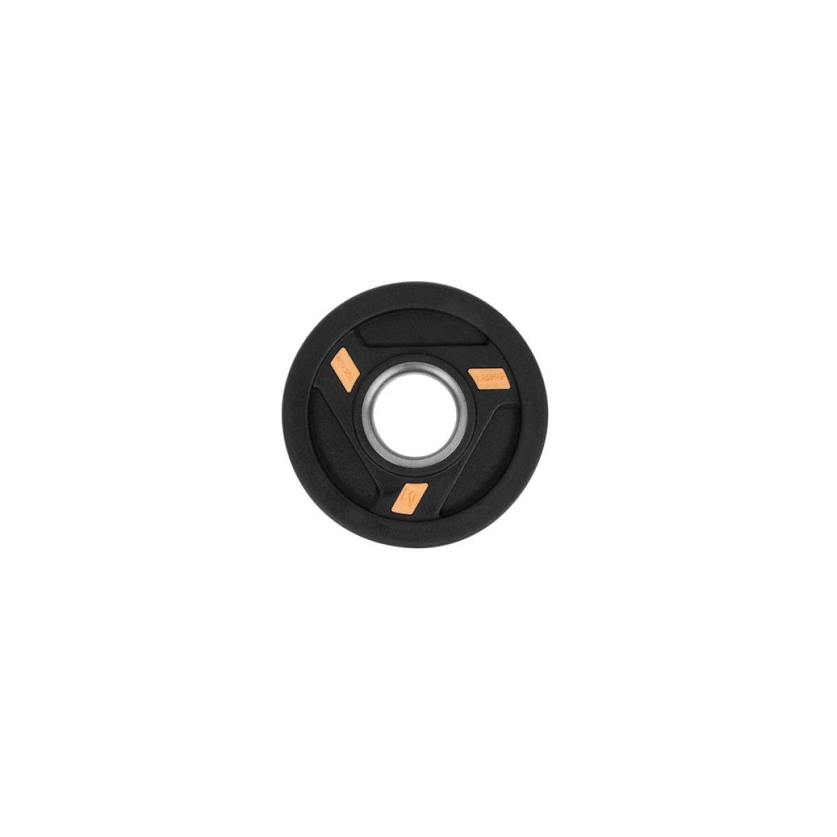 Pogumovaný olympijský kotúč inSPORTline Herk OL 1,25 kg 50 mm · záber 1