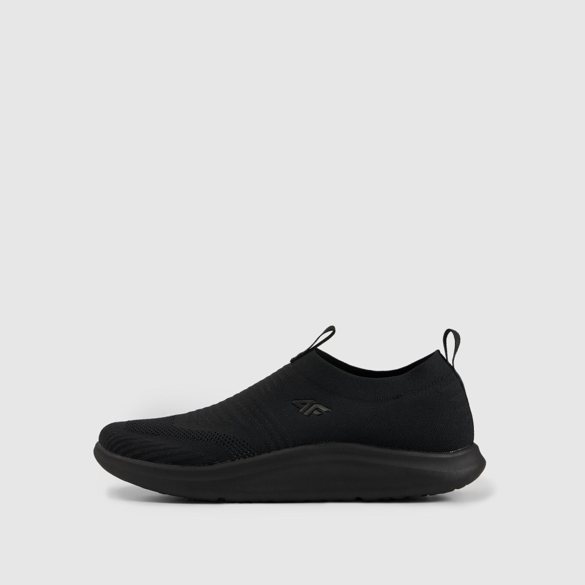 Nízke slip-on tenisky NEONITE s mäkkou stielkou pánske - čierne · záber 1