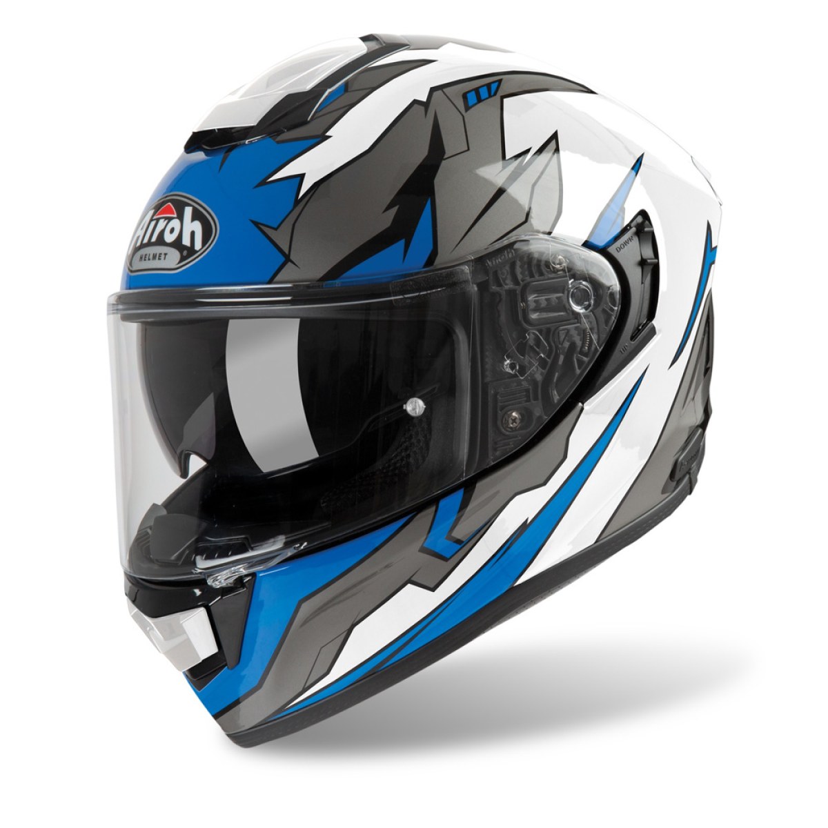 AIROH ST 501 Bionic bílá/modrá XL (61-62) · záber 1