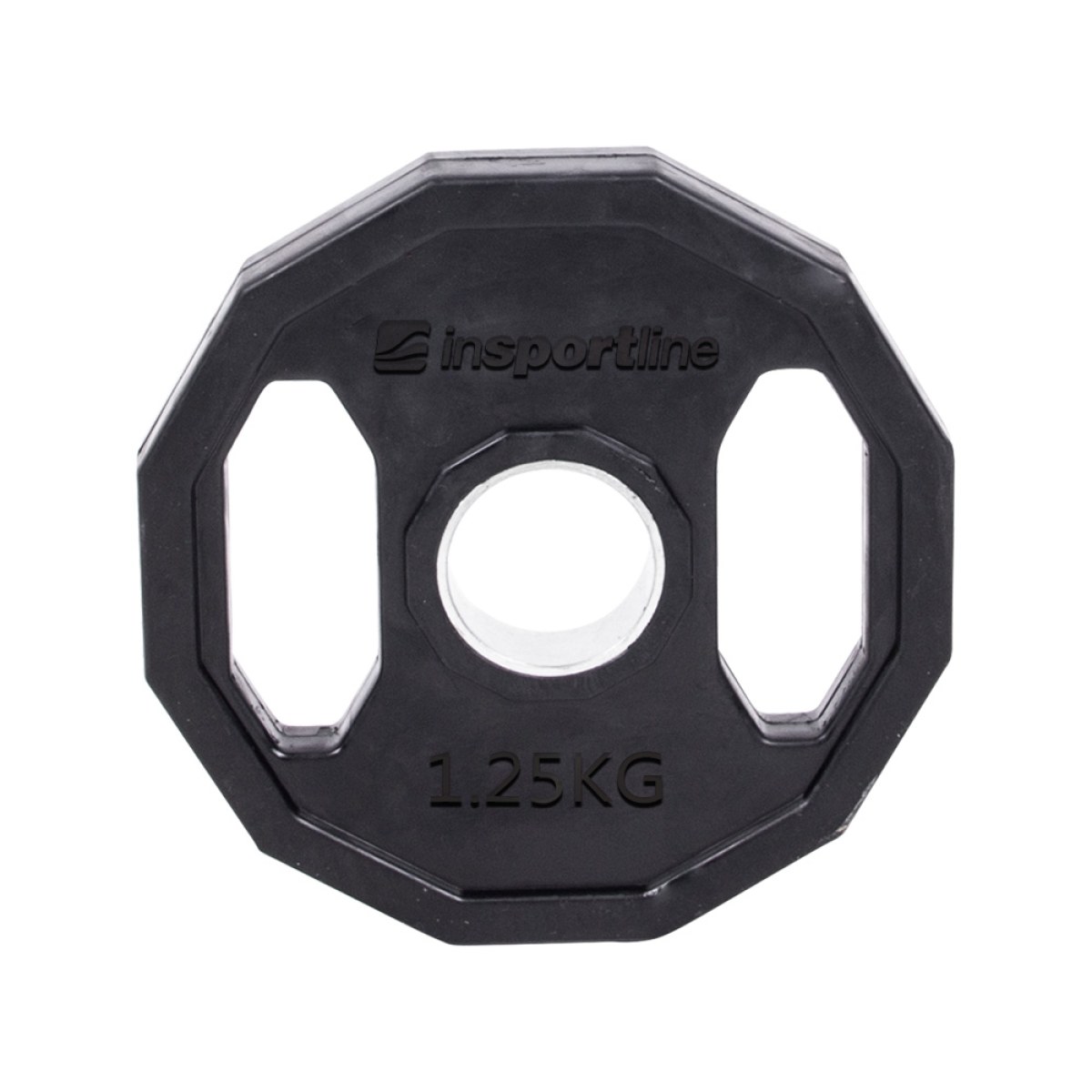 Pogumovaný olympijský kotúč inSPORTline Ruberton 1,25 kg 50 mm · záber 1