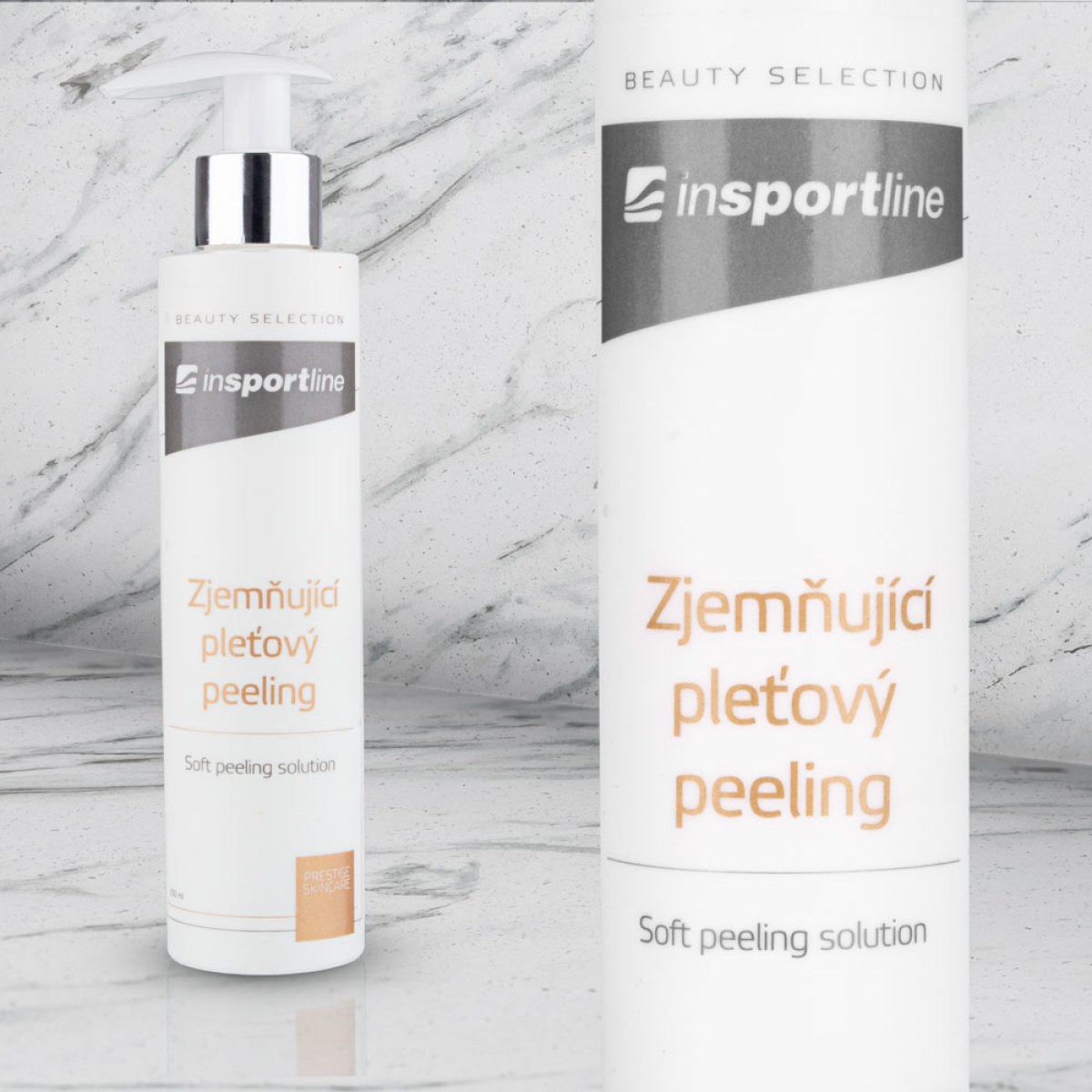 Zjemňujúci pleťový peeling inSPORTline 200 ml · záber 1