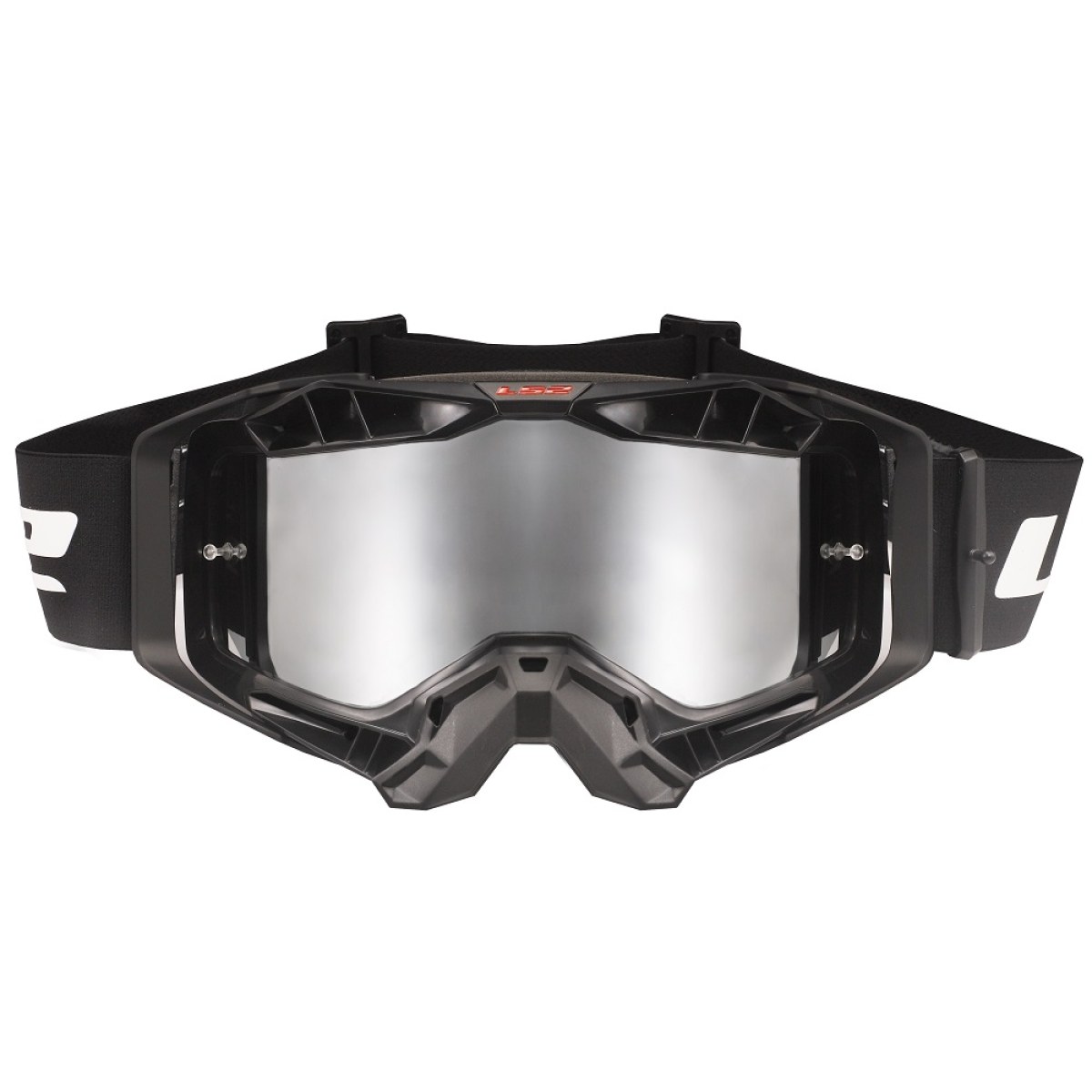 LS2 Aura Pro Black irídiové sklo · záber 1