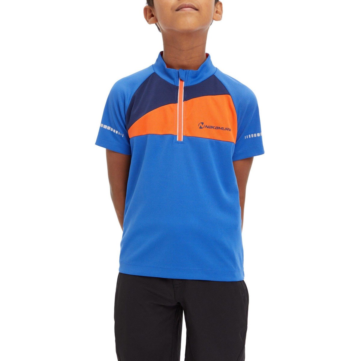 Nakamura Pablo Jersey Kids - Veľkosť: 176 | Farba: Modrá · záber 2