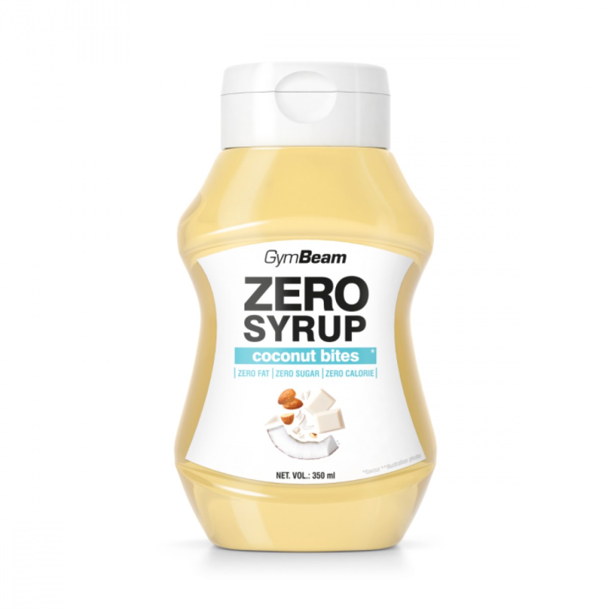 GymBeam ZERO SIRUP coconut bites · záber 1
