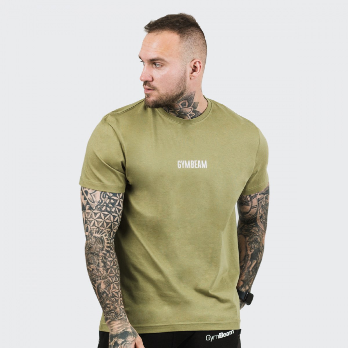GymBeam Tričko FIT Olive XL · záber 1