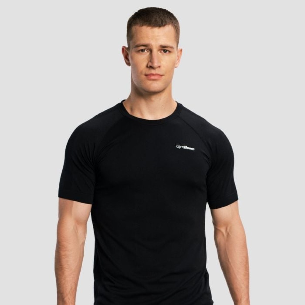 GymBeam Pánske bežecké tričko Pulse X Black L · záber 1