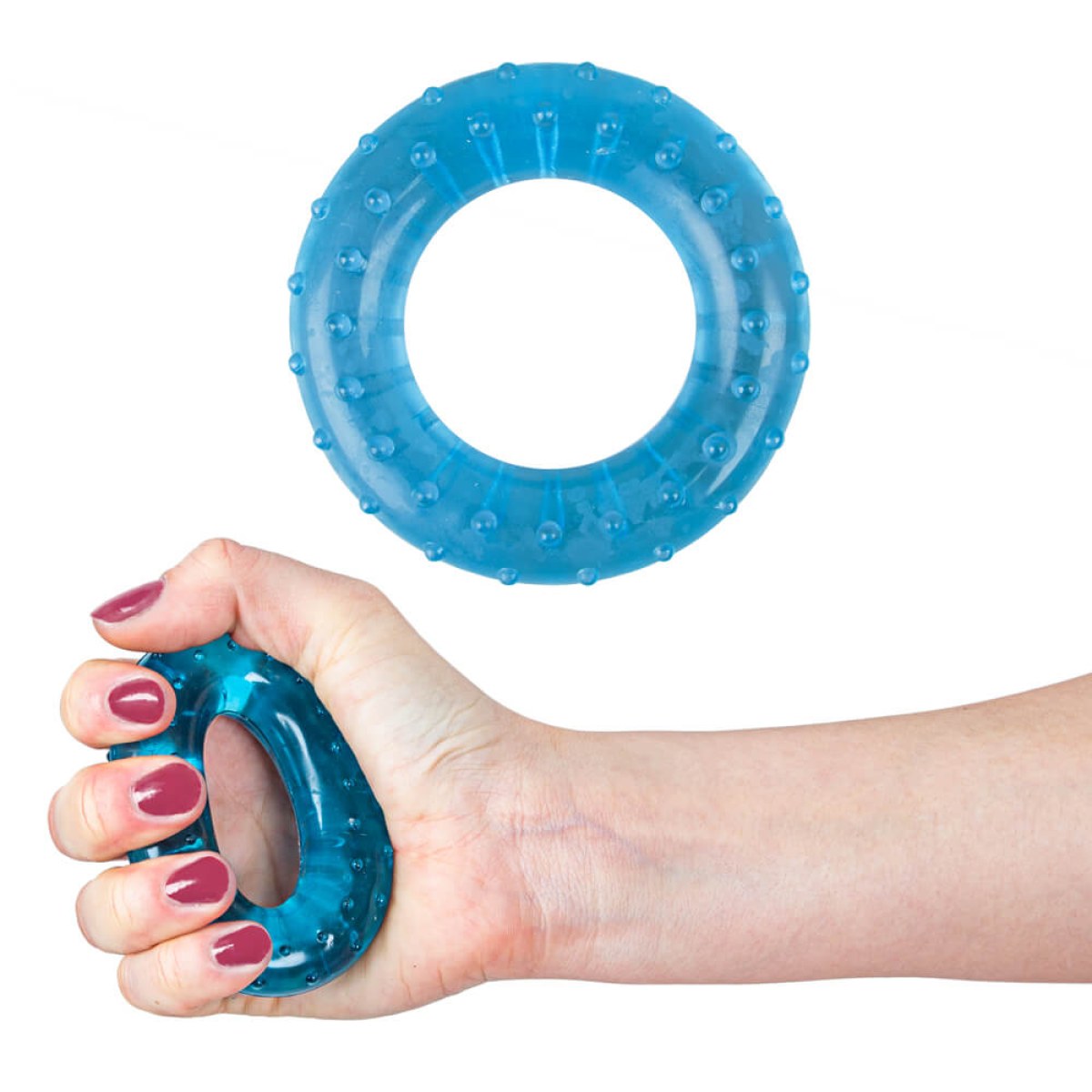 Masážne posilňovacie koliesko inSPORTline Grip 70 · záber 1