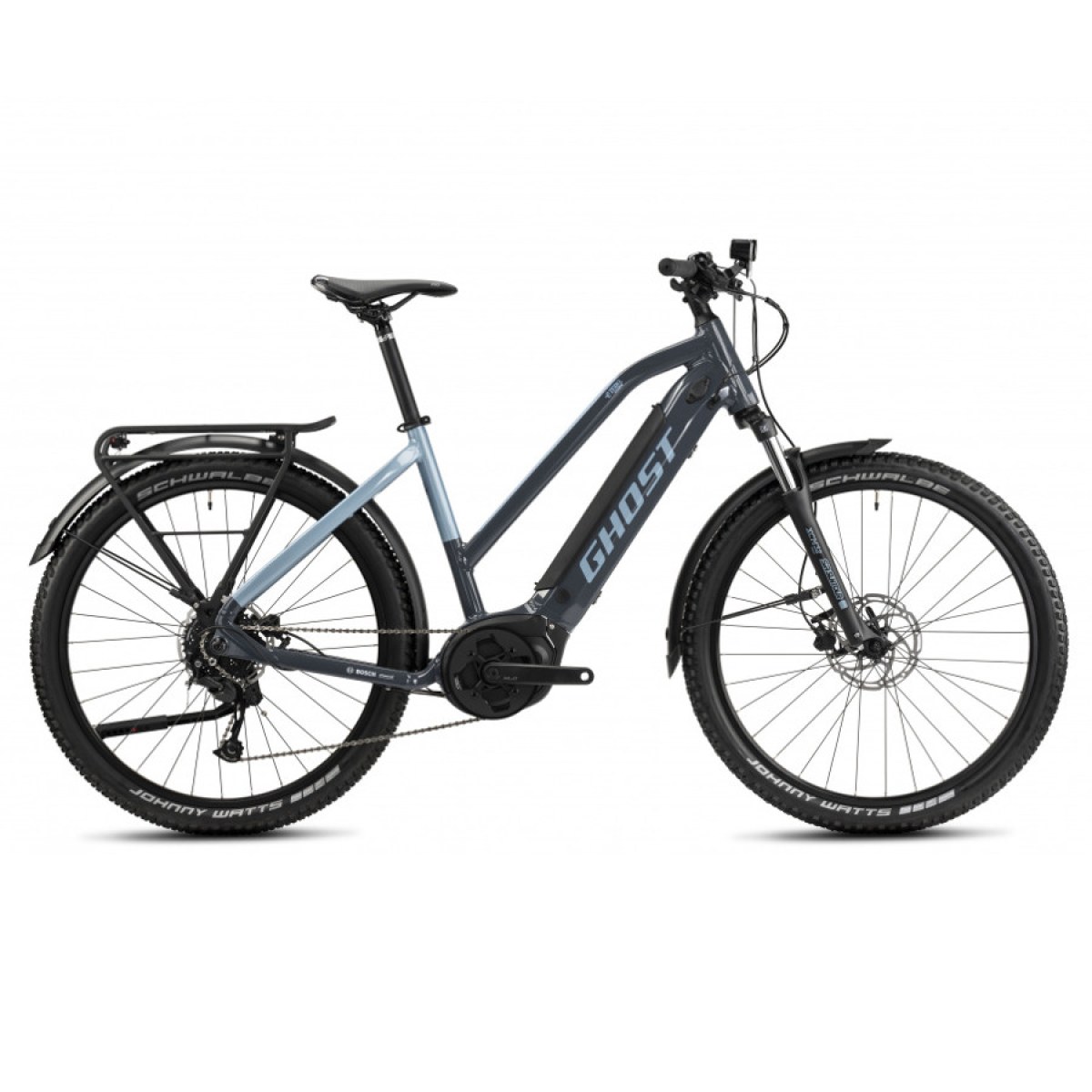Ghost E-Teru Essential 27,5" EQ MID B500 - model 2023 Grey/Blue - L (20,5", 172-183 cm) · záber 1