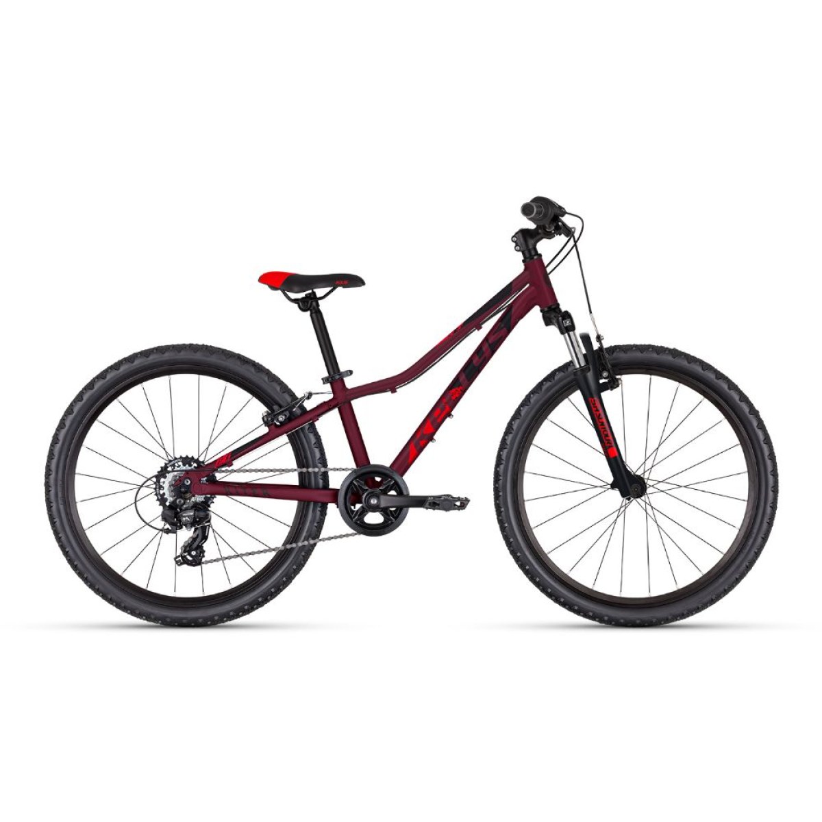 Kellys KITER 50 24" - model 2025 Dark Plum - 11" (125-145 cm) · záber 1
