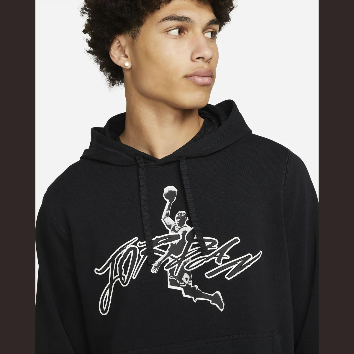 Nike Jordan Dri-FIT Air M French Terry Pullover Hoodie - Veľkosť: M · záber 5