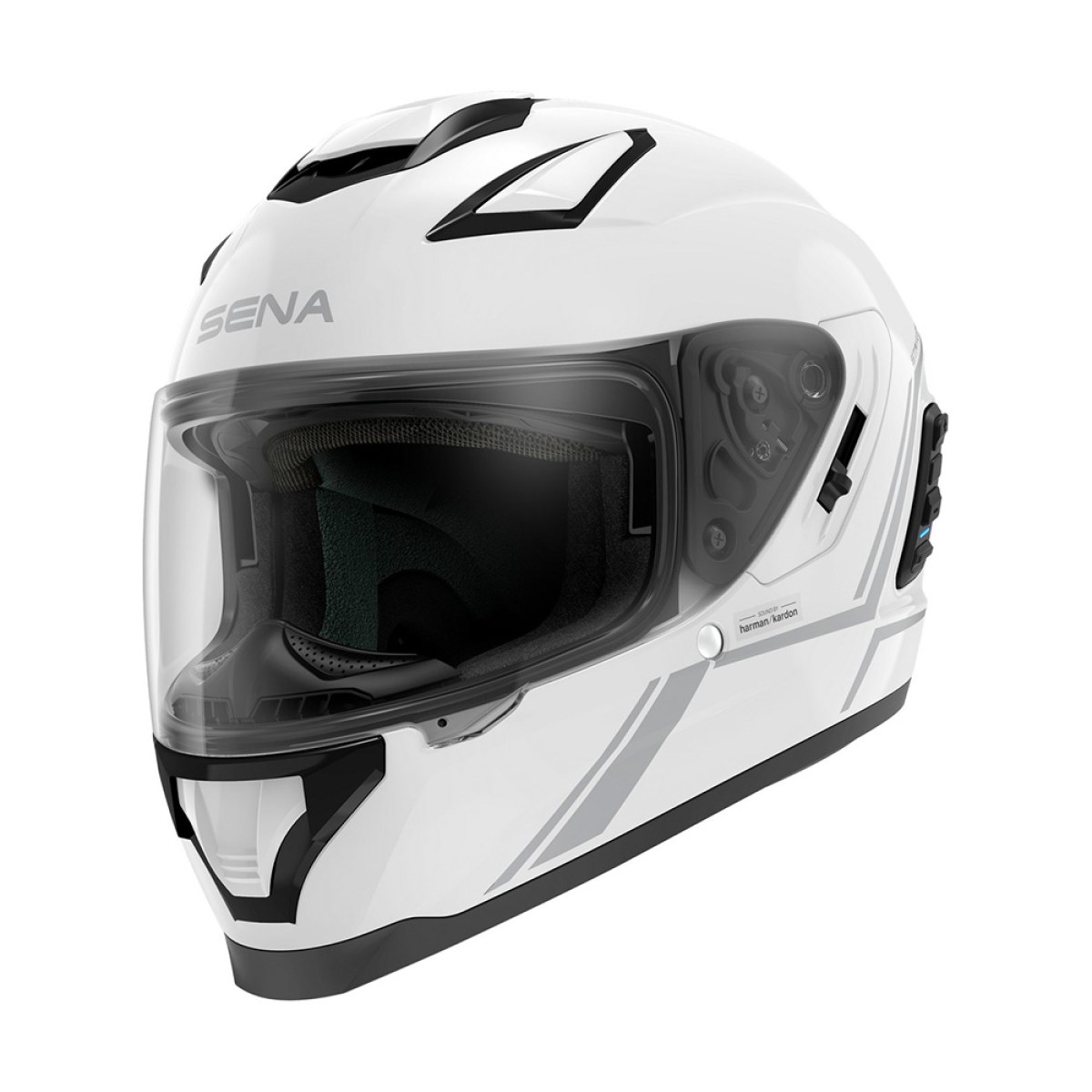 Sena SENA Stryker s Mesh headsetem lesklá bílá lesklá biela - XXL (63-64) · záber 1