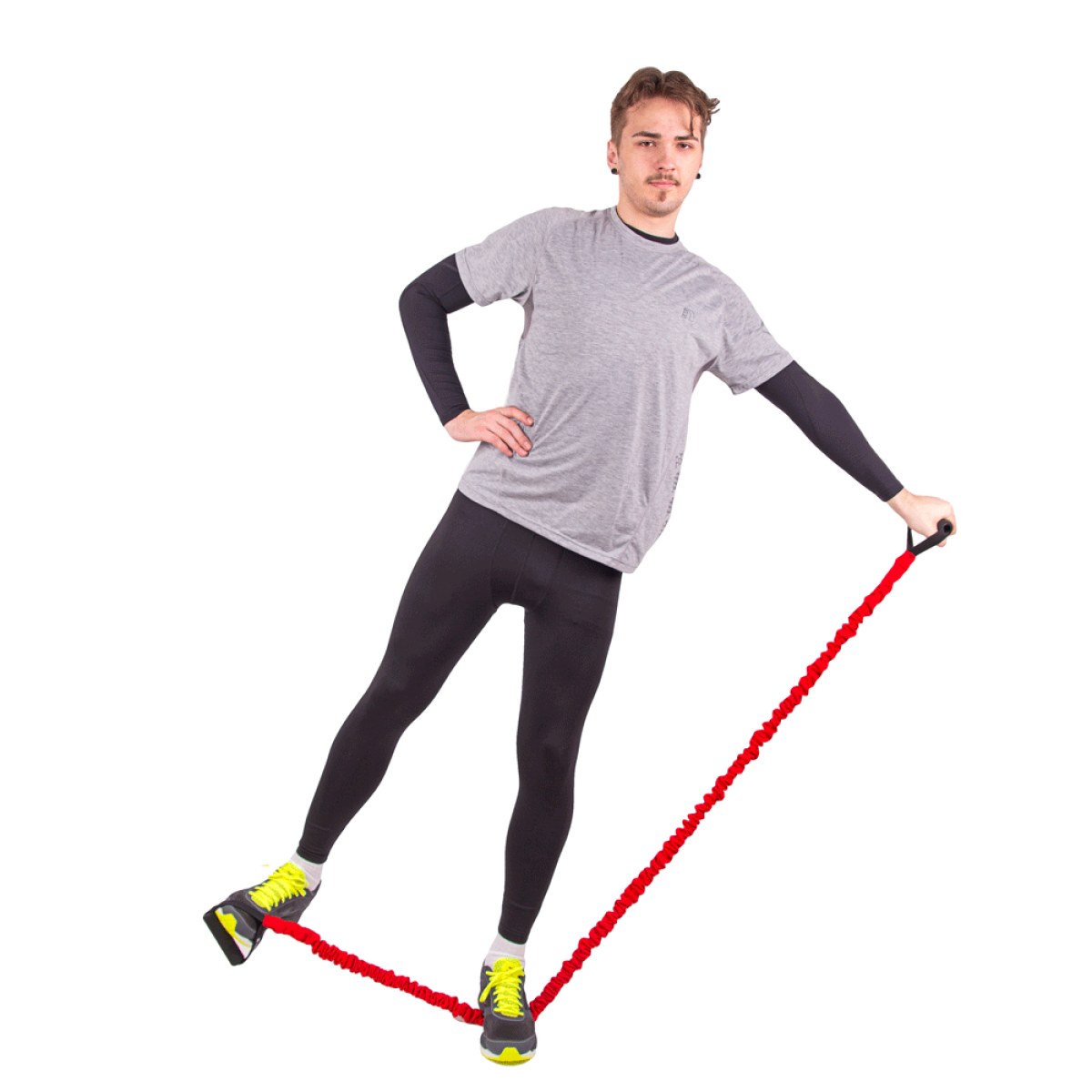 Gumový posilňovač inSPORTline Morpo Light 130x0,9 cm / 1,4 kg · záber 4