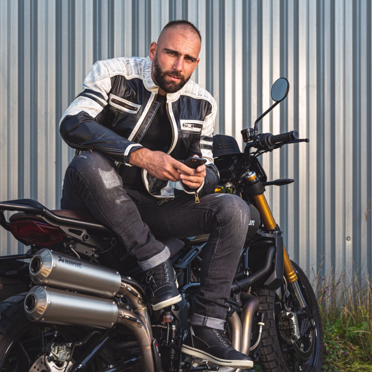 Moto topánky W-TEC Culabus - Veľkosť: 41 · záber 2