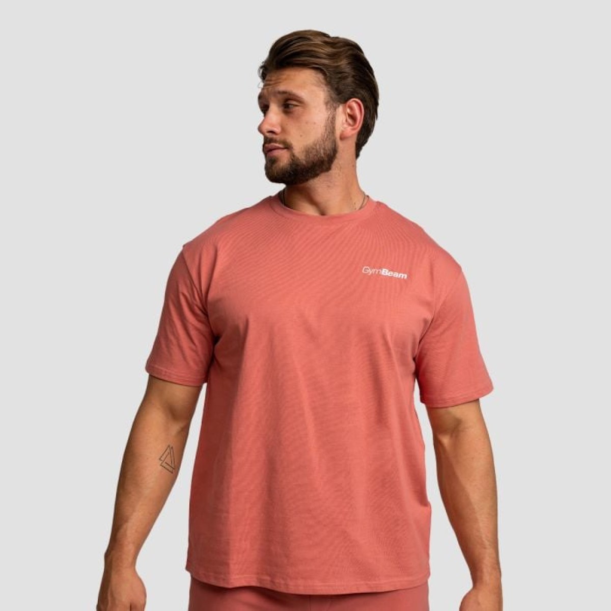GymBeam Tričko Oversized Limitless Cinnamon XLXL · záber 1
