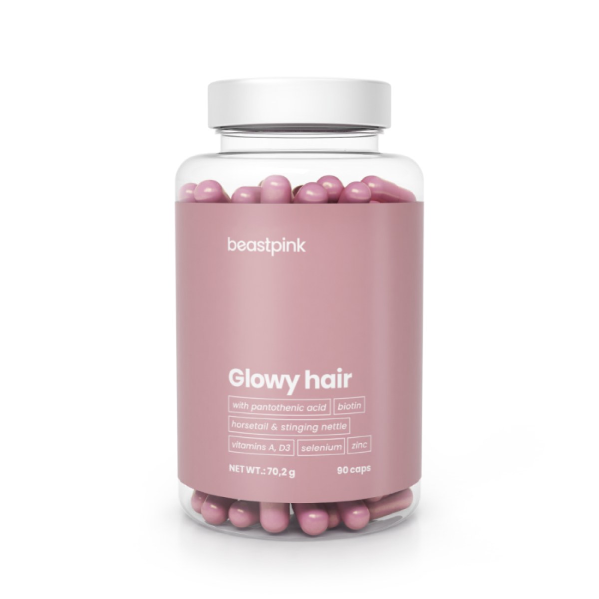BeastPink Glowy Hair · záber 1