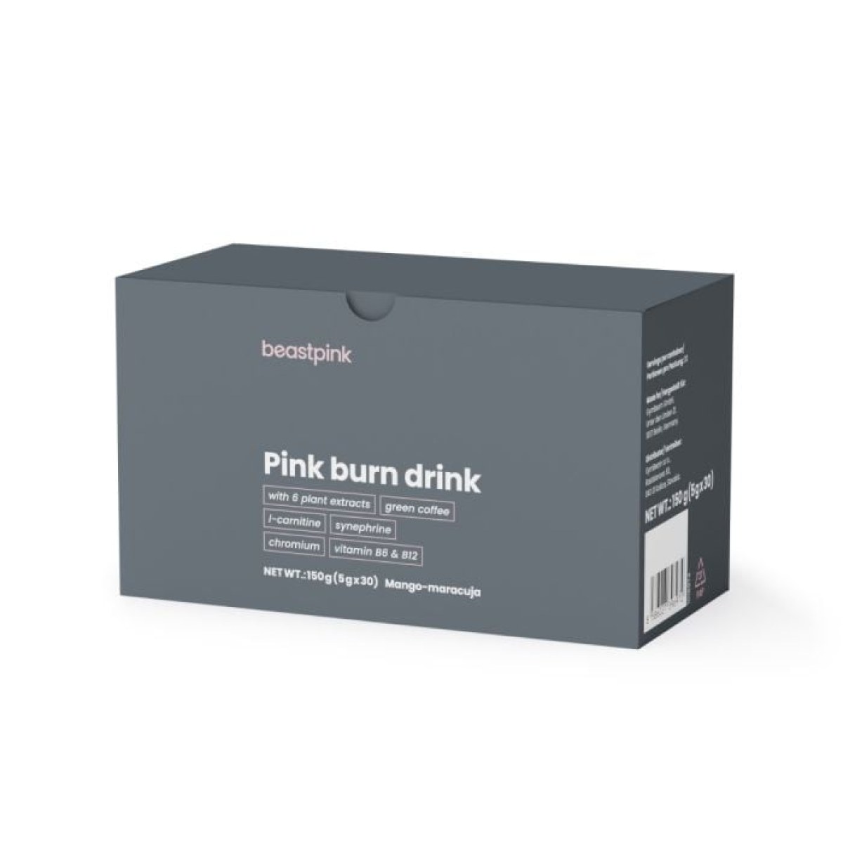 GymBeam Pink burn drink mango marakuja · záber 1