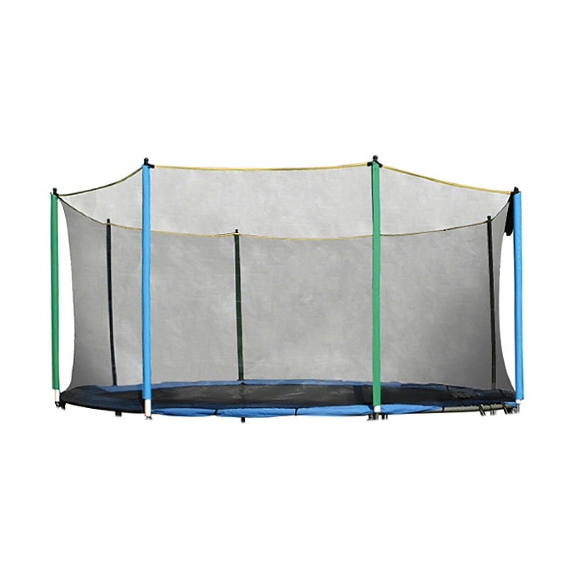 Ochranná sieť na trampolínu inSPORTline 244 cm + 6 tyčí · záber 1