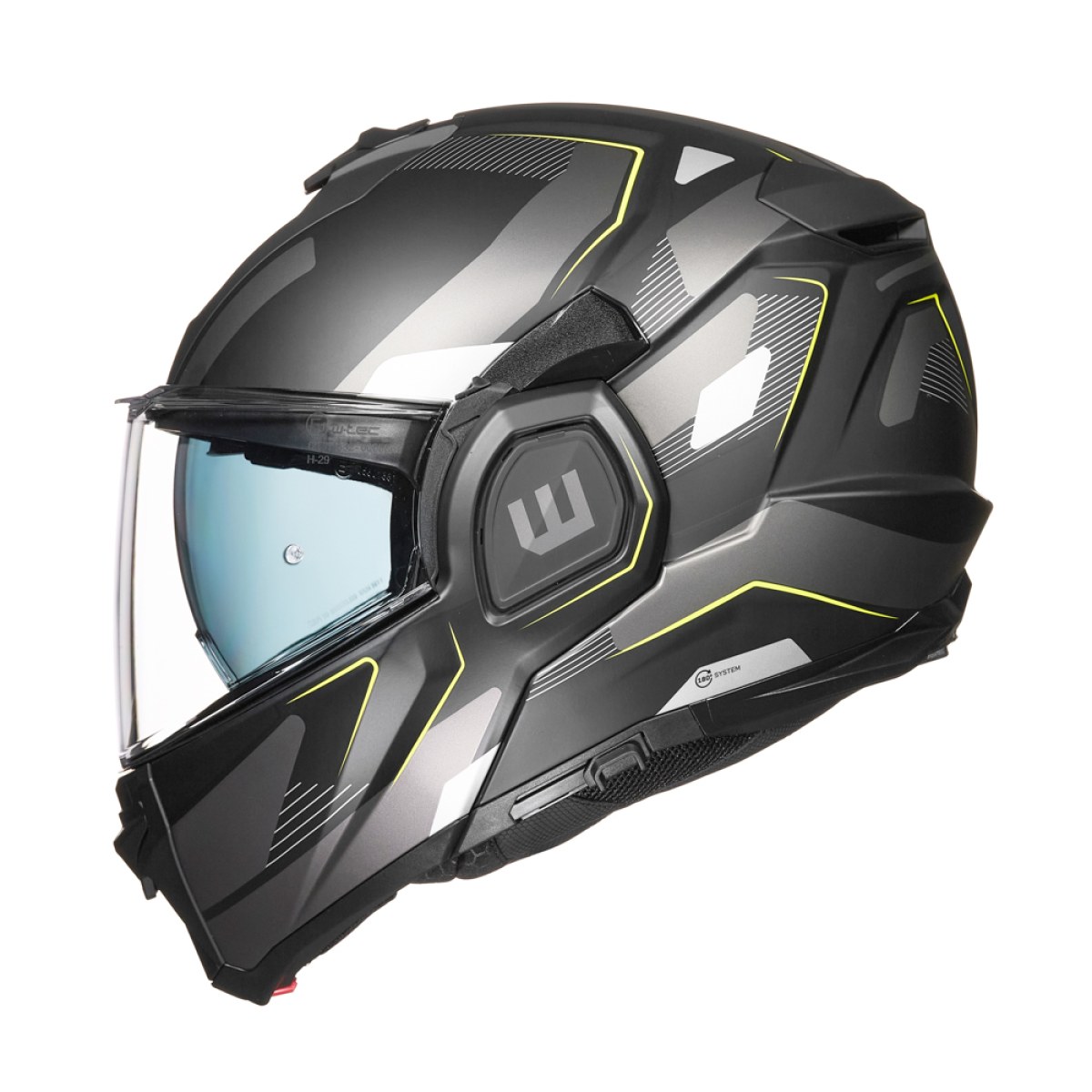 W-TEC Zoroz Matt Black-Fluo Yellow - XL (61-62) · záber 3