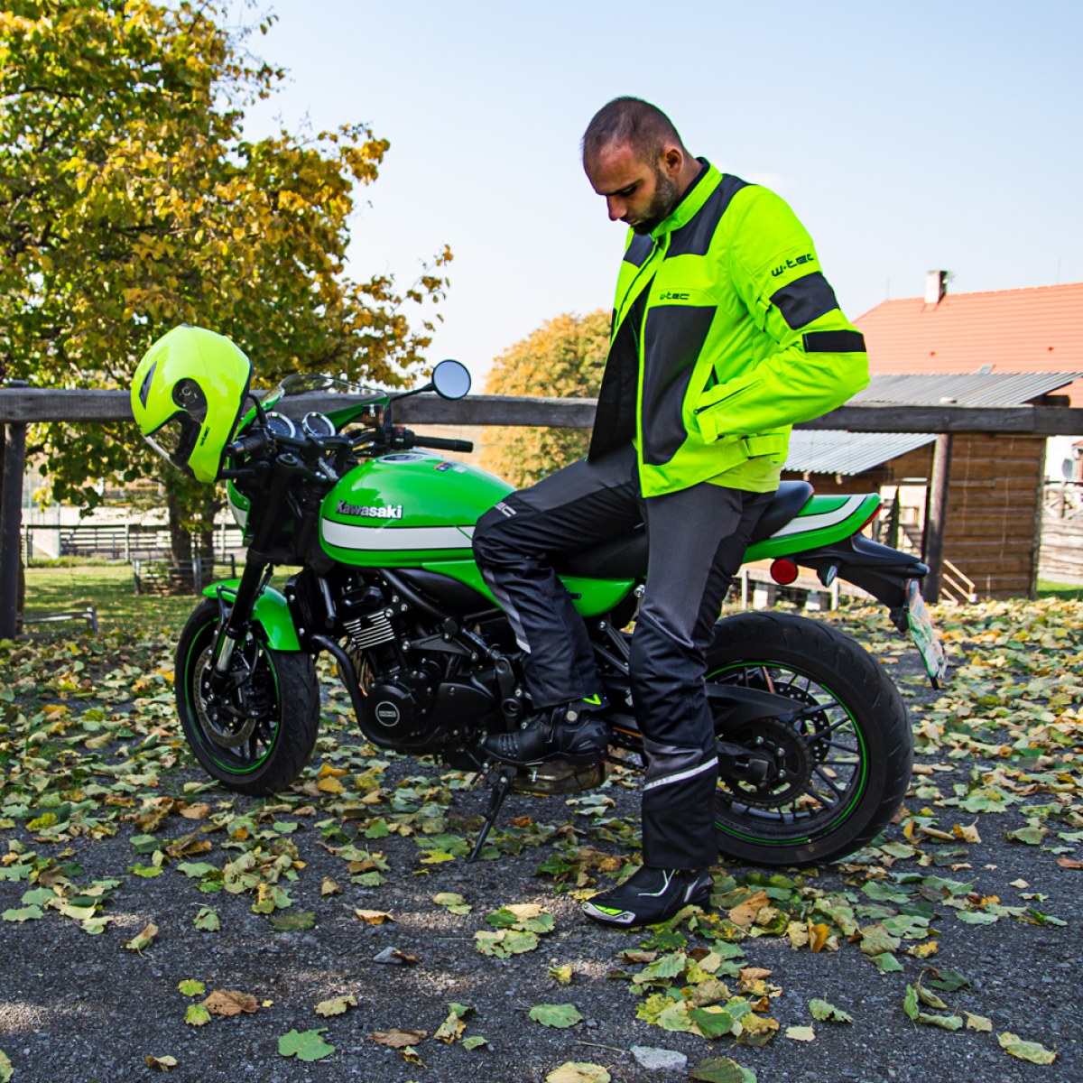 Pánska letná moto bunda W-TEC Fonteller - Veľkosť: XXL · záber 4