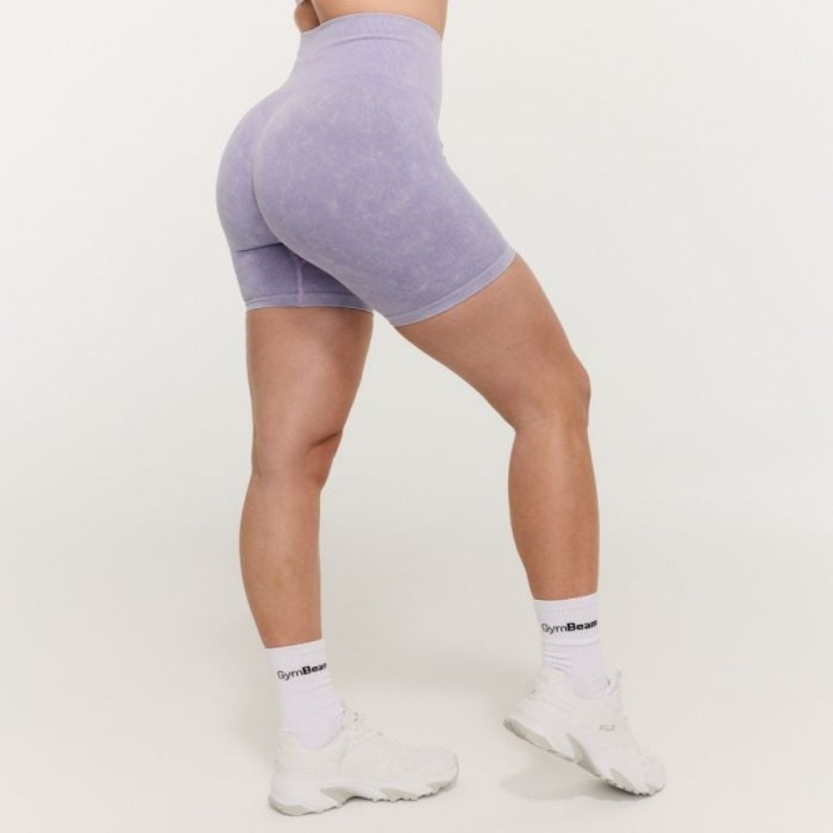 GymBeam Dámske bezšvové šortky Lift Violet XL · záber 1
