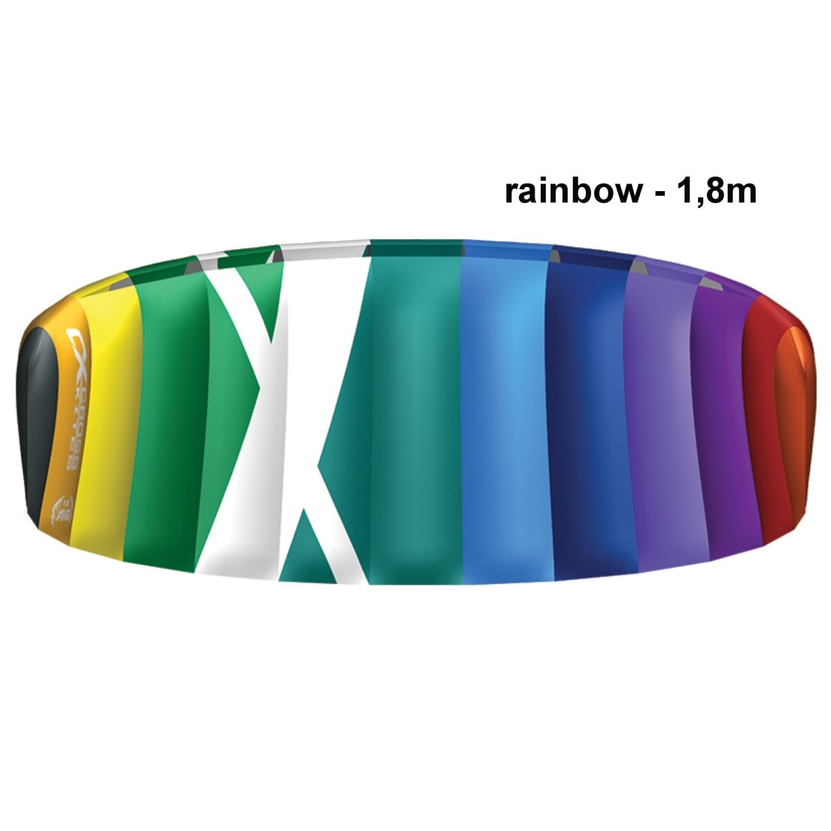 Kite komorový CROSS Air rainbow - veľ. 1,8 m · záber 1