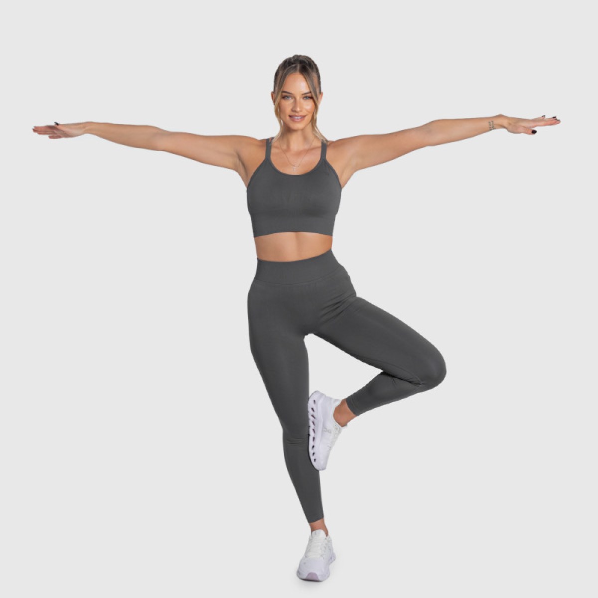 Fitness súprava Iron Aesthetics Ultimate, sivá · záber 3