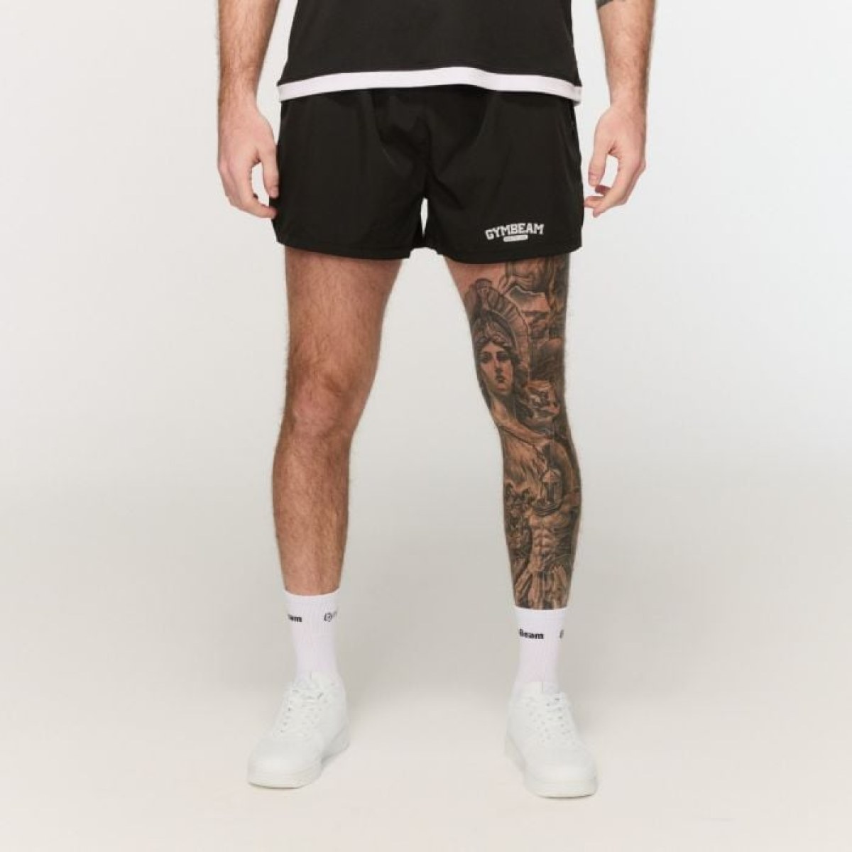 GymBeam Športové šortky Varsity Black M · záber 1