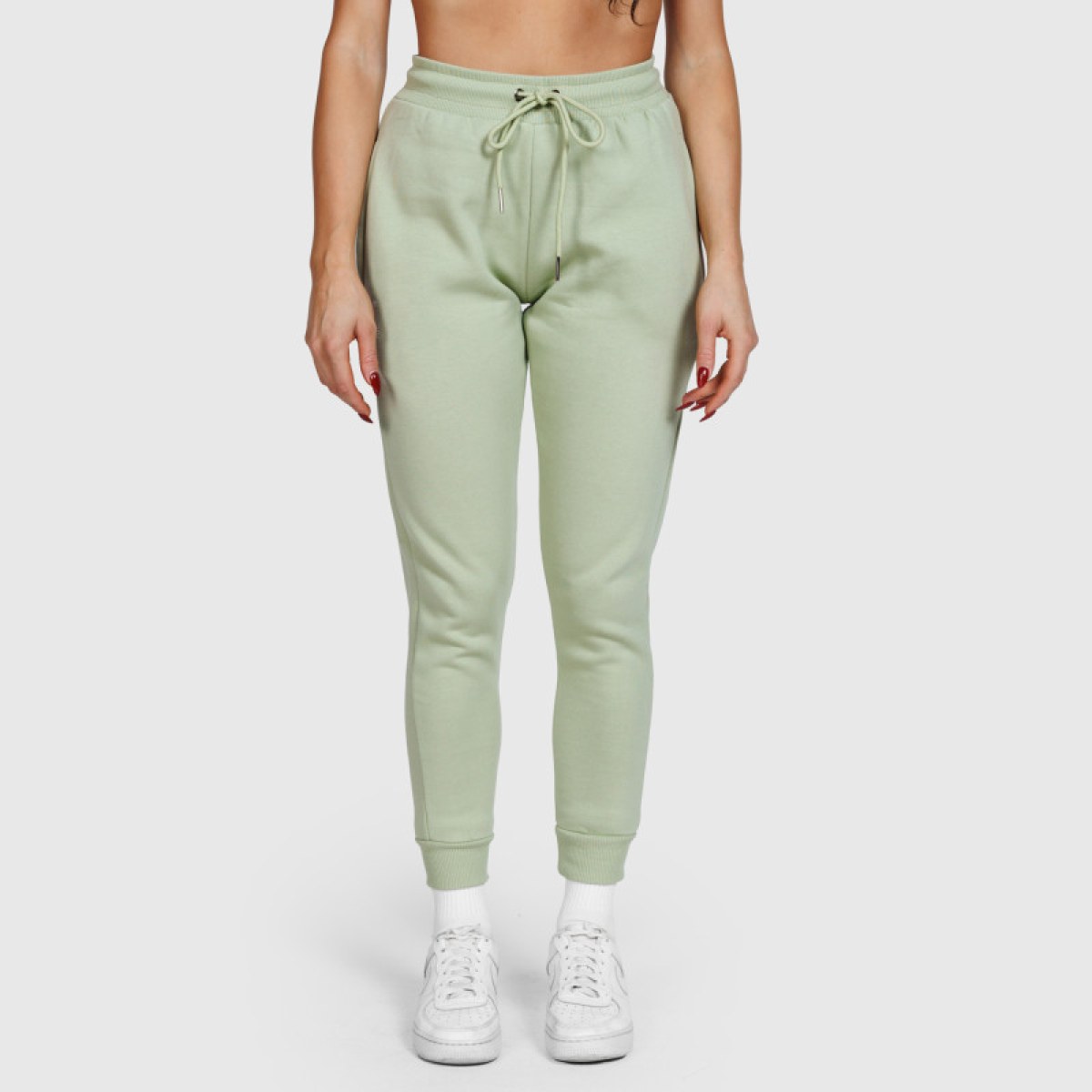 Dámske športové tepláky Iron Aesthetics Comfy, zelené · záber 4