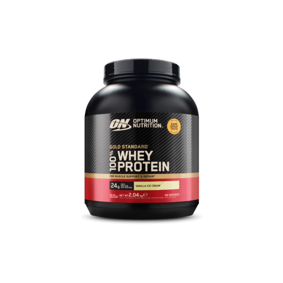 Optimum Nutrition 100 Whey Gold Standard vanilková zmrzlina - Príchuť: Vanilková zmrzlina | Hmotnosť: 2,015 kg | Balenie: 4 · záber 1