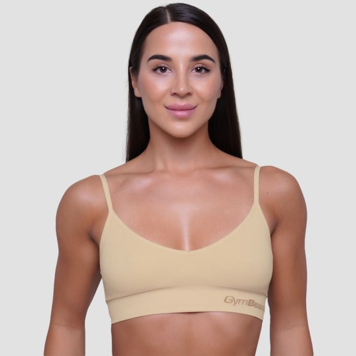 GymBeam Podprsenka Triangle Nude MM · záber 1
