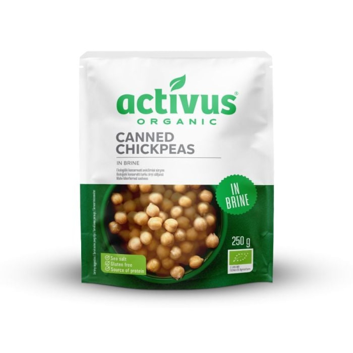 Auga BIO Cícer v slanom náleve - Hmotnosť: 0,25 kg | Balenie: 9 · záber 1