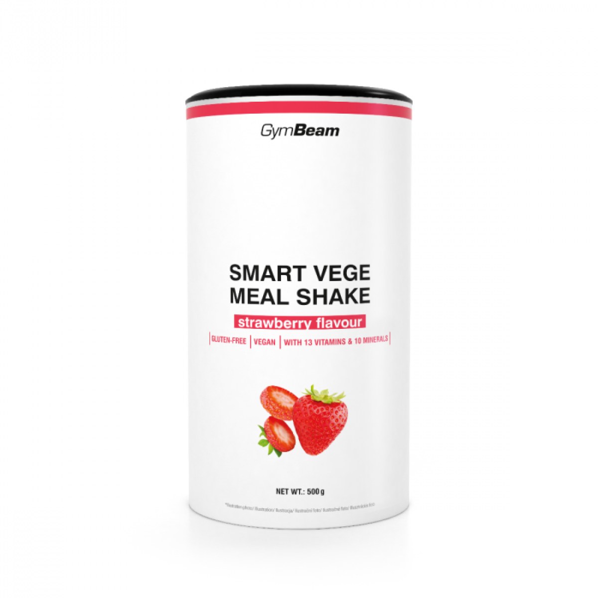 GymBeam - Smart Vege Meal Shake jahoda · záber 1