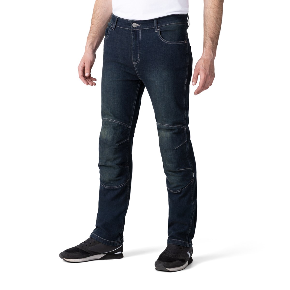 Moto jeansy W-TEC Pawted s nepremokavou membránou - Veľkosť: L · záber 2