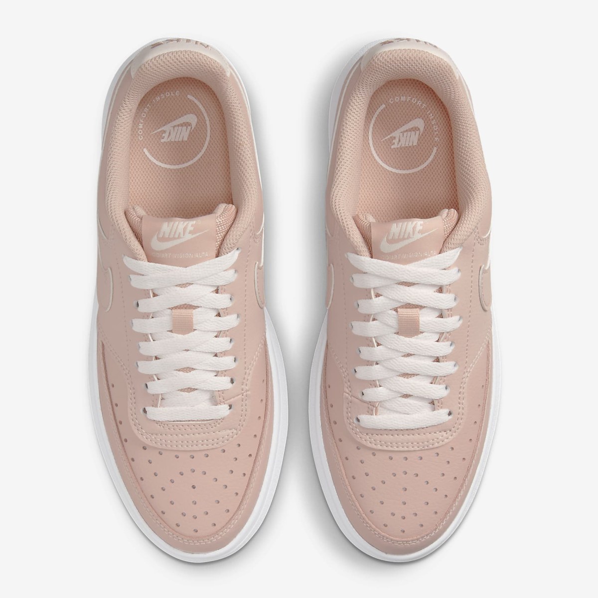 Nike Court Vision Alta W - Veľkosť: 40 | Farba: Ružová · záber 5