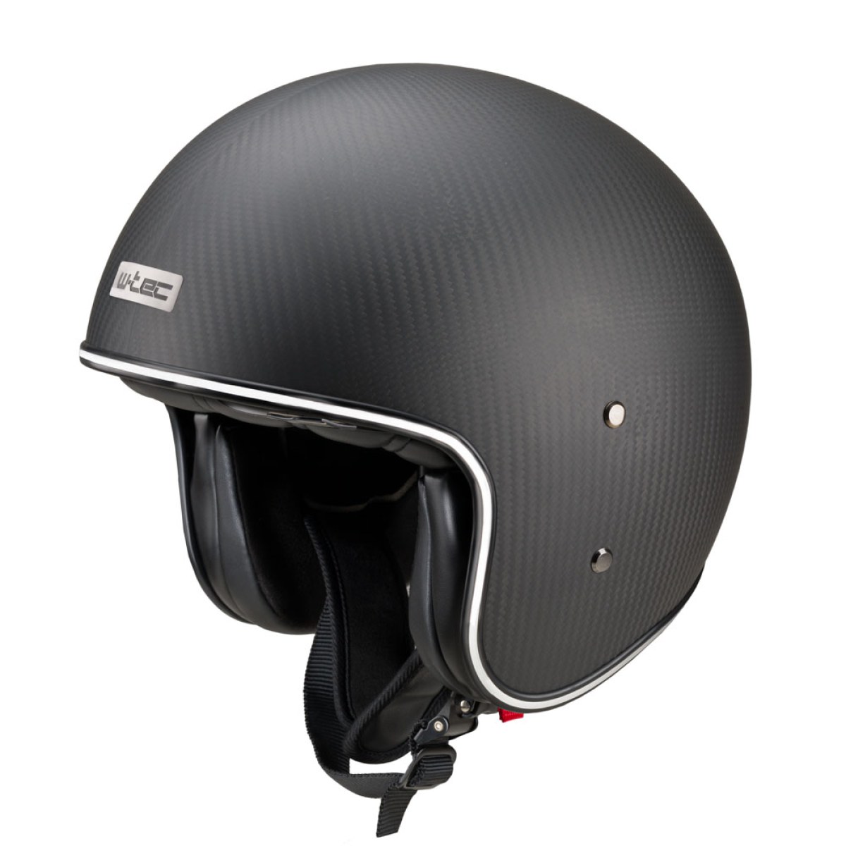 Moto prilba W-TEC Angeric Matt Carbon - Veľkosť: 53-54, XS · záber 2