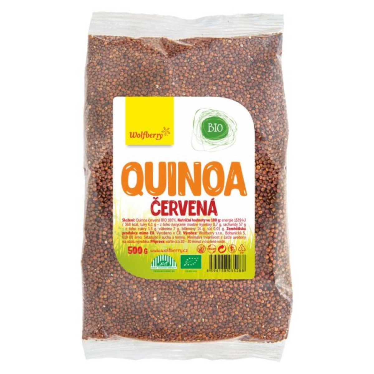 Wolfberry BIO Quinoa červená · záber 1