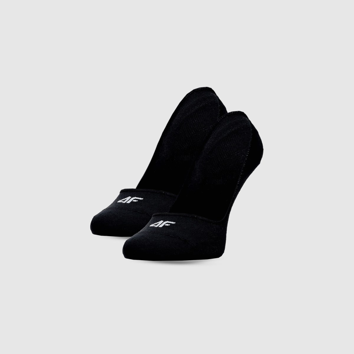 Dámske casual ponožky neviditeľné (2-pack) - čierne · záber 1