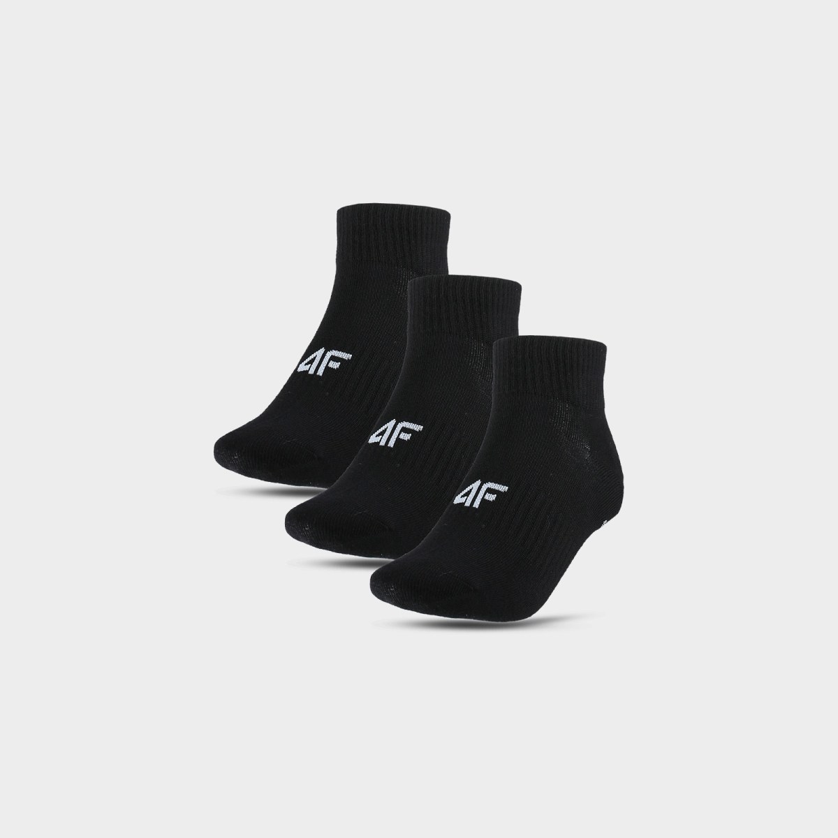 Krátke ponožky (3-pack) dámske - čierne · záber 2