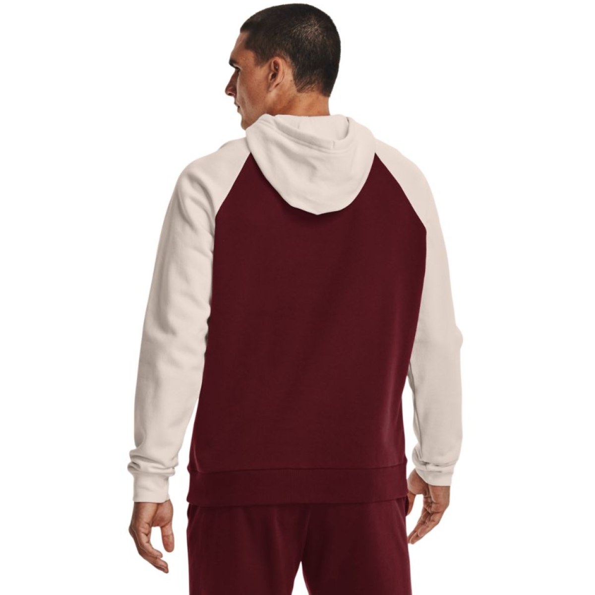 Under Armour Rival Fleece Wordmark - Veľkosť: S | Farba: Farebná, Biela, Hnedá · záber 4